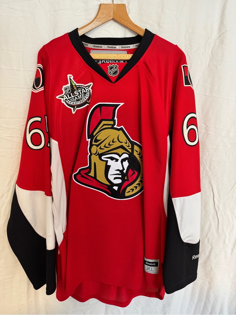 Reebok Red Ottawa Senators NHL Jersey Karlsson